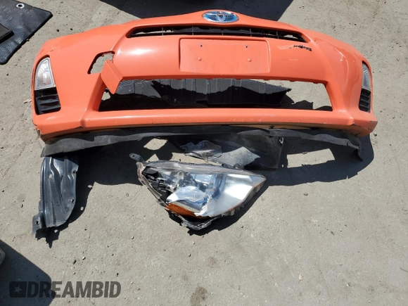 2012 Toyota Prius One with VIN JTDKDTB34C1022359, listed as a Copart auction lot 51339895 with 174,914 mi miles and Salvage Title. Bid and sale history available at DreamBid. Image 15.