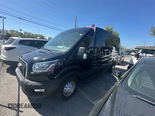 2022 Ford Transit Passenger XL with VIN 1FBAX9C83NKA04968, listed as a Copart auction lot 47838735 with 18,634 mi miles and Clean Title. Bid and sale history available at DreamBid. Image 2.
