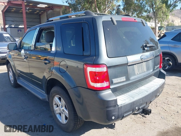 2008 Ford Escape Hybrid z VIN 1FMCU49H08KA21721, wystawiony jako IAAI lot #42493779 z przebiegiem 142 542 mil mil oraz . Historia ofert i sprzedaży dostępna na DreamBid. Obrazek 3.