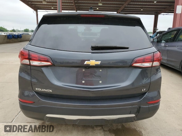 2023 Chevrolet Equinox LT with VIN 3GNAXKEG8PS167413, listed as a Copart auction lot 54424035 with 65,250 mi miles and Clean Title. Bid and sale history available at DreamBid. Image 6.