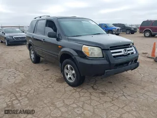 2008 Honda Pilot EX-L with VIN 5FNYF18598B045281, listed as a IAAI auction lot 41568224 with 1 mi miles. Bid and sale history available at carsss.com. Image 1.