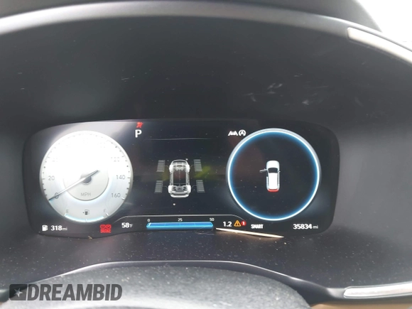 2023 Hyundai Santa Fe Calligraphy with VIN 5NMS5DAL7PH522600, listed as a IAAI auction lot 42367980 with 35,834 mi miles and . Bid and sale history available at DreamBid. Image 7.