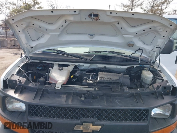 2016 Chevrolet Express Cargo Van with VIN 1GCWGBFF6G1154276, listed as a IAAI auction lot 41523966 with 70,558 mi miles. Bid and sale history available at carsss.com. Image 10.