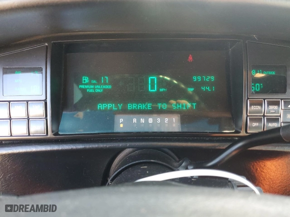 1994 Cadillac DeVille with VIN 1G6KD52B4RU249046, listed as a Copart auction lot 73195804 with 99,729 mi miles and Salvage Title. Bid and sale history available at carsss.com. Image 9.