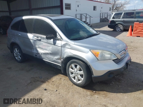 2009 Honda CR-V EX-L with VIN JHLRE48719C005787, listed as a IAAI auction lot 42016620 with 136,624 mi miles and . Bid and sale history available at carsss.com. Image 1.
