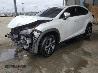 2018 Lexus NX 300 z VIN JTJYARBZ2J2108865, wystawiony jako Copart lot #54389305 z przebiegiem 99 112 mil mil oraz Szkoda całkowita • Salvage title. Historia ofert i sprzedaży dostępna na DreamBid. Obrazek 1.