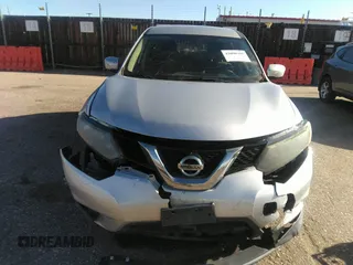 2015 Nissan Rogue S with VIN KNMAT2MV7FP501643, listed as a IAAI auction lot 42090705 with 147,128 mi miles. Bid and sale history available at carsss.com. Image 12.