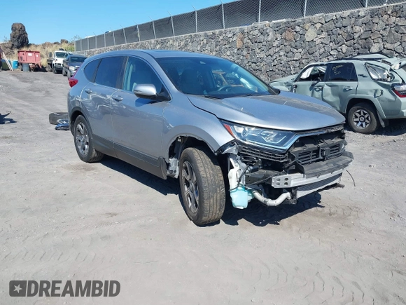 2019 Honda CR-V EX with VIN 5J6RW1H5XKA003863, listed as a IAAI auction lot 41424720 with 1 mi miles. Bid and sale history available at carsss.com. Image 1.