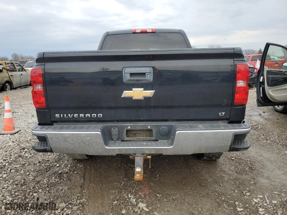 2015 Chevrolet Silverado 1500 LT with VIN 3GCUKREC4FG388373, listed as a Copart auction lot 46484895 with 144,233 mi miles and Salvage Title. Bid and sale history available at carsss.com. Image 6.