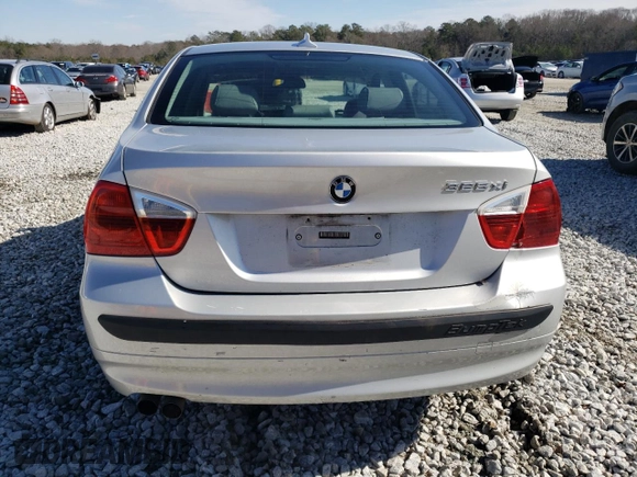 2006 BMW 3 Series 325xi with VIN WBAVD13516KV05787, listed as a Copart auction lot 42367735 with 177,220 mi miles and Salvage Title. Bid and sale history available at carsss.com. Image 6.