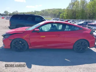 2018 Honda Civic Si Coupe with VIN 2HGFC3A59JH752808, listed as a IAAI auction lot 42018770 with 83,451 mi miles. Bid and sale history available at carsss.com. Image 14.