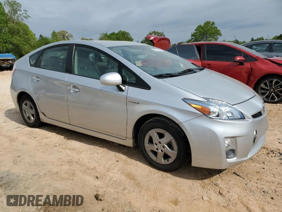 2010 Toyota Prius II with VIN JTDKN3DU5A5181691, listed as a Copart auction lot 52583355 with 191,452 mi miles and Salvage Title. Bid and sale history available at carsss.com. Image 4.
