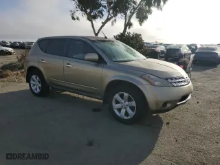 2006 Nissan Murano S with VIN JN8AZ08T56W423837, listed as a Copart auction lot 70247344 with 166,424 mi miles and Salvage Title. Bid and sale history available at carsss.com. Image 4.