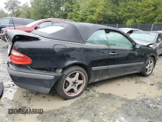 1999 Mercedes-Benz CLK 320/430 with VIN WDBLK65G2XT010875, listed as a Copart auction lot 72654434 with 193,291 mi miles and Salvage Title. Bid and sale history available at DreamBid. Image 3.