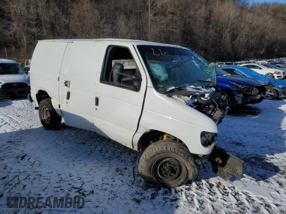 2007 Ford Econoline Cargo with VIN 1FTSE34L17DB06850, listed as a Copart auction lot 85046784 with Not Provided miles and Salvage Title. Bid and sale history available at carsss.com. Image 4.
