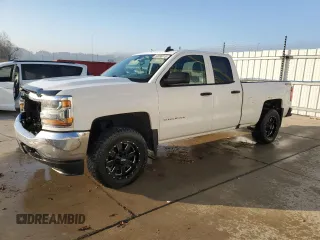 2017 Chevrolet Silverado 1500 Work Truck with VIN 1GCVKNEC6HZ125379, listed as a Copart auction lot 52095815 with 123,285 mi miles and Salvage Title. Bid and sale history available at DreamBid. Image 1.