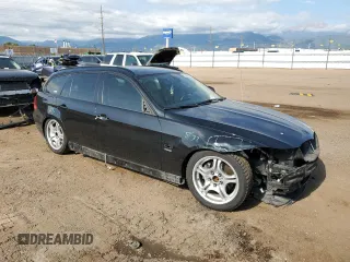 2011 BMW 3 Series 328i xDrive with VIN WBAUU3C51BA541356, listed as a Copart auction lot 61220315 with 120,707 mi miles and Salvage title. Bid and sale history available at DreamBid. Image 4.