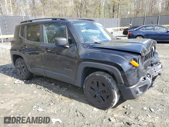 2021 Jeep Renegade Upland with VIN ZACNJDABXMPM26690, listed as a Copart auction lot 52198365 with 60,267 mi miles and Salvage title. Bid and sale history available at DreamBid. Image 4.