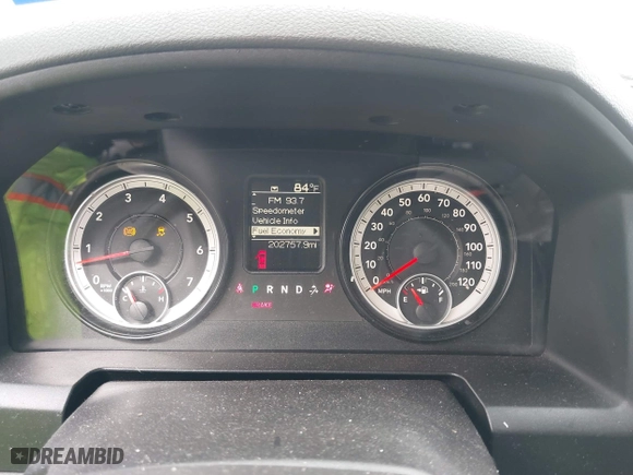 2014 Ram 1500 Tradesman with VIN 1C6RR6KTXES237296, listed as a IAAI auction lot 41950682 with 202,757 mi miles. Bid and sale history available at carsss.com. Image 7.