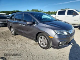 2018 Honda Odyssey EX with VIN 5FNRL6H51JB093079, listed as a Copart auction lot 64400315 with 117,619 mi miles and Non repairable. Bid and sale history available at DreamBid. Image 4.