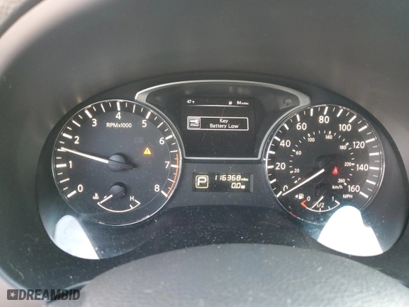 2015 Nissan Altima 2.5 S with VIN 1N4AL3AP0FN902397, listed as a Copart auction lot 47224485 with 116,368 mi miles and Salvage Title. Bid and sale history available at carsss.com. Image 9.