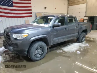 2016 Toyota Tacoma SR5 with VIN 5TFAX5GN6GX062387, listed as a Copart auction lot 44386145 with 111,709 mi miles and Salvage Title. Bid and sale history available at carsss.com. Image 1.
