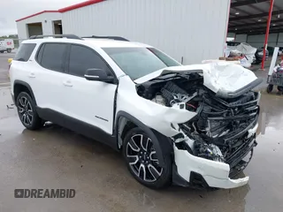 2021 GMC Acadia SLT with VIN 1GKKNML44MZ166673, listed as a IAAI auction lot 41906468 with 95,498 mi miles. Bid and sale history available at carsss.com. Image 1.