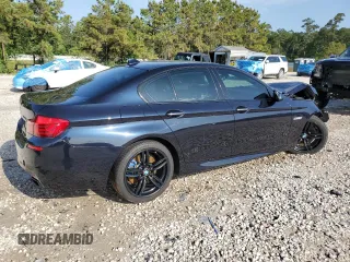 2013 BMW 5 Series 550i xDrive z VIN WBAFU9C59DDY72859, wystawiony jako Copart lot #56211465 z przebiegiem 98 620 mil mil oraz Szkoda całkowita • Salvage title. Historia ofert i sprzedaży dostępna na DreamBid. Obrazek 3.