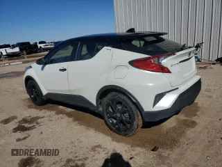 2021 Toyota C-HR LE with VIN JTNKHMBX7M1109148, listed as a Copart auction lot 47731025 with 19,904 mi miles and Clean Title. Bid and sale history available at DreamBid. Image 2.