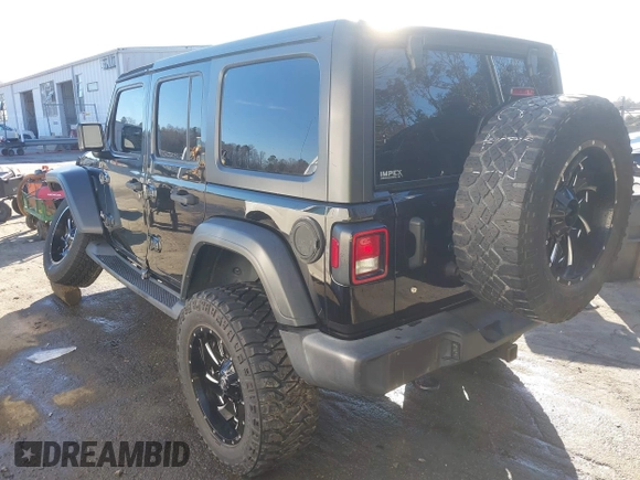 2018 Jeep Wrangler Unlimited Sport с VIN 1C4HJXDN5JW131695, выставлен на аукционе IAAI как лот 41640197 с пробегом 115 622 миль миль и . История ставок и продаж доступна на DreamBid. Изображение 3.
