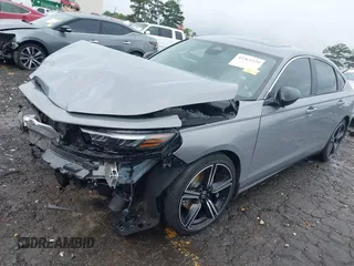 2023 Honda Accord Sport with VIN 1HGCY2F59PA038059, listed as a IAAI auction lot 42365229 with 30,184 mi miles and . Bid and sale history available at DreamBid. Image 2.