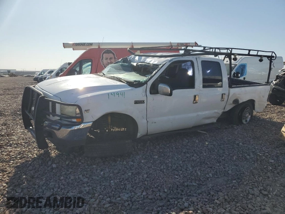 2001 Ford F-250 XL with VIN 1FTNW20L71ED89038, listed as a Copart auction lot 60929745 with 287,403 mi miles and Salvage title. Bid and sale history available at DreamBid. Image 1.