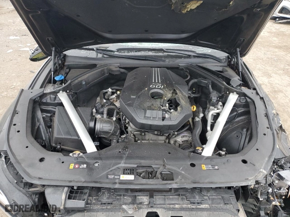 2022 Genesis G70 2.0T with VIN KMTG34TAXNU098277, listed as a Copart auction lot 87284444 with 36,025 mi miles and Salvage Title. Bid and sale history available at carsss.com. Image 11.