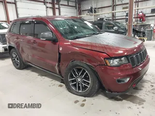 2018 Jeep Grand Cherokee Trailhawk with VIN 1C4RJFLG1JC103184, listed as a IAAI auction lot 42008561 with 122,492 mi miles and . Bid and sale history available at DreamBid. Image 1.