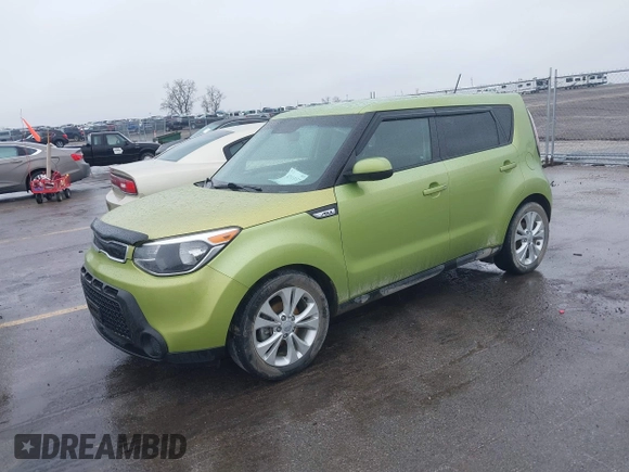 2015 Kia Soul + with VIN KNDJP3A58F7778672, listed as a IAAI auction lot 42113337 with 108,087 mi miles and . Bid and sale history available at DreamBid. Image 2.