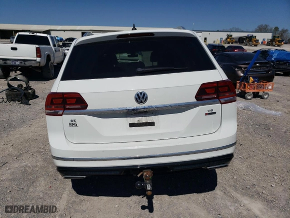 2019 Volkswagen Atlas 3.6L V6 SE w/Technology R-Line with VIN 1V2XR2CA0KC502656, listed as a Copart auction lot 50589045 with 131,954 mi miles and Salvage Title. Bid and sale history available at carsss.com. Image 6.