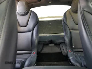 2022 Tesla Model X with VIN 7SAXCBE52NF362994, listed as a Copart auction lot 49850475 with 55,506 mi miles and Salvage Title. Bid and sale history available at DreamBid. Image 10.
