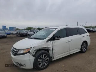 2016 Honda Odyssey Touring Elite с VIN 5FNRL5H98GB016991, выставлен на аукционе Copart как лот 55346975 с пробегом 111 464 миль миль и Списание • Salvage title. История ставок и продаж доступна на DreamBid. Изображение 1.