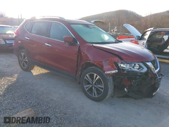 2019 Nissan Rogue SL with VIN 5N1AT2MV6KC744650, listed as a IAAI auction lot 41815344 with 82,773 mi miles. Bid and sale history available at carsss.com. Image 1.