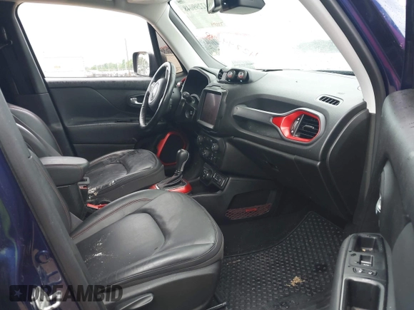 2018 Jeep Renegade Trailhawk with VIN ZACCJBCB5JPH58897, listed as a IAAI auction lot 42299048 with 77,204 mi miles and . Bid and sale history available at DreamBid. Image 5.