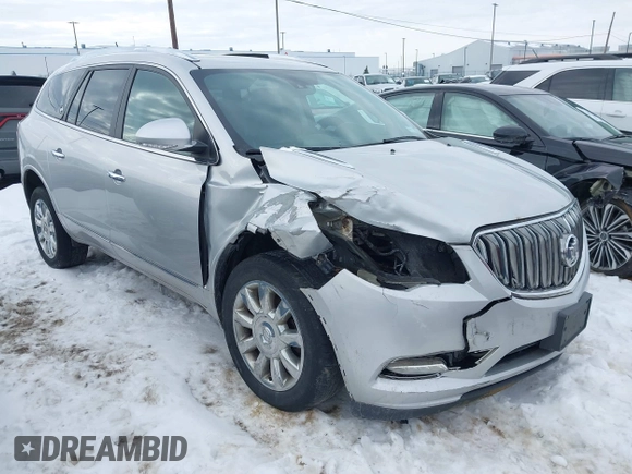 2014 Buick Enclave Premium with VIN 5GAKVCKD8EJ210568, listed as a IAAI auction lot 41651126 with 128,835 mi miles and . Bid and sale history available at DreamBid. Image 6.
