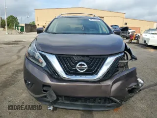 2018 Nissan Murano SV with VIN 5N1AZ2MG0JN196342, listed as a Copart auction lot 54364335 with 52,132 mi miles and Salvage Title. Bid and sale history available at DreamBid. Image 5.