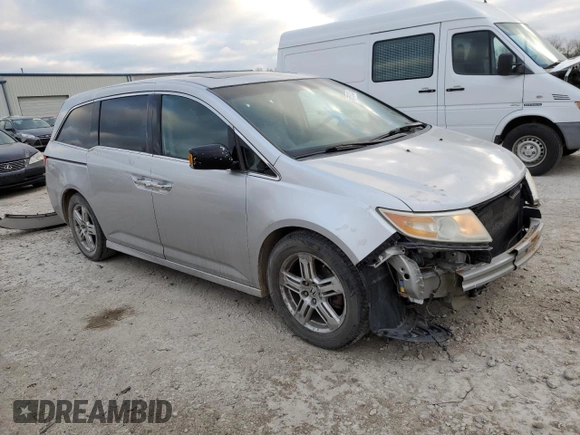 2012 Honda Odyssey Touring with VIN 5FNRL5H93CB114322, listed as a Copart auction lot 50516135 with 300,071 mi miles and Salvage Title. Bid and sale history available at carsss.com. Image 4.