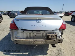 2007 Toyota Solara SE с VIN 4T1FA38P77U132360, выставлен на аукционе Copart как лот 60228805 с пробегом 83 825 миль миль и Списание • Salvage title. История ставок и продаж доступна на DreamBid. Изображение 6.