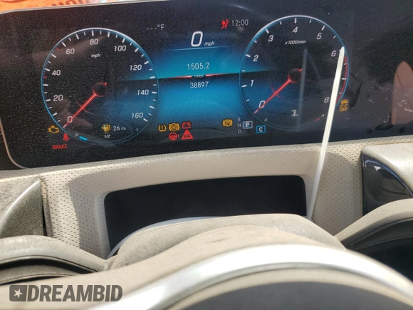 2019 Mercedes-Benz A 220 with VIN WDD3G4EB1KW021567, listed as a Copart auction lot 52916505 with 38,897 mi miles and Clean Title. Bid and sale history available at DreamBid. Image 9.