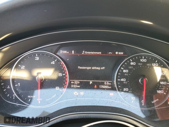 2016 Audi A6 3.0L TDI Prestige with VIN WAUHMAFC5GN009432, listed as a Copart auction lot 42017575 with 175,993 mi miles and Clean Title. Bid and sale history available at carsss.com. Image 9.