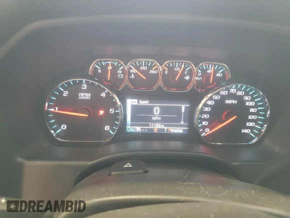 2016 Chevrolet Silverado 1500 LT with VIN 1GCVKREHXGZ118808, listed as a Copart auction lot 53264615 with 11,163 mi miles and Salvage Title. Bid and sale history available at carsss.com. Image 9.