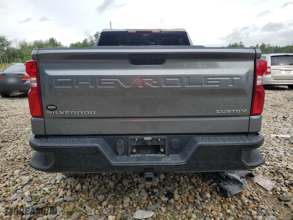 2019 Chevrolet Silverado 1500 Custom Trail Boss with VIN 1GCPYCEH0KZ382889, listed as a Copart auction lot 64442554 with 82,770 mi miles and Salvage Title. Bid and sale history available at carsss.com. Image 6.