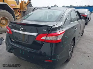 2015 Nissan Sentra S with VIN 3N1AB7AP3FY267069, listed as a IAAI auction lot 42021321 with 110,563 mi miles. Bid and sale history available at carsss.com. Image 4.