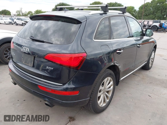 2016 Audi Q5 Premium Plus with VIN WA1L2AFP1GA127825, listed as a IAAI auction lot 42441297 with 97,985 mi miles and . Bid and sale history available at DreamBid. Image 4.
